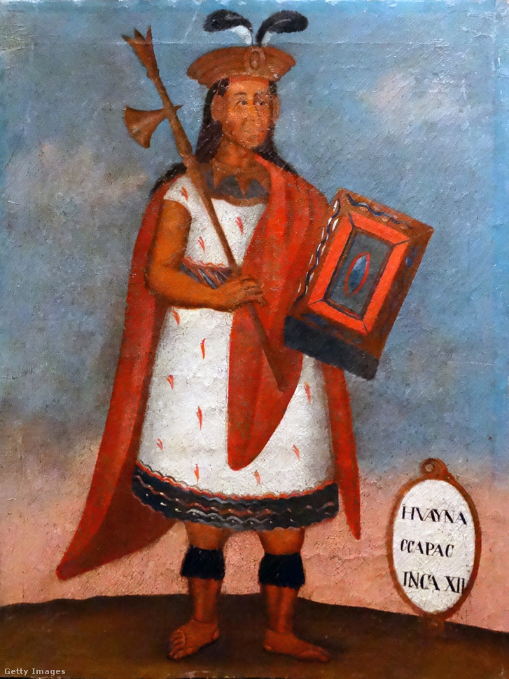 Huayna Capac (1464/1468-1524) inka uralkodó