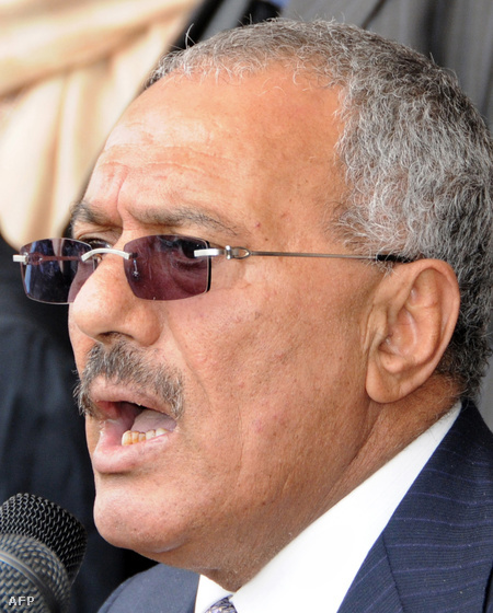 Ali Abdallah Száleh jemeni elnök