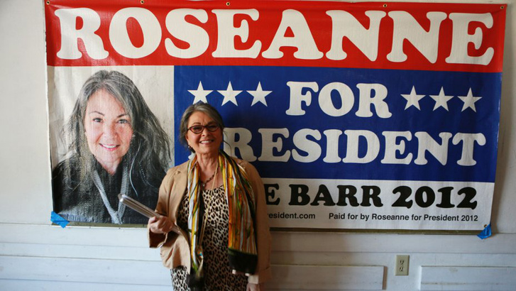 roseanne president 2012