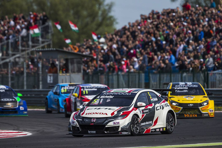 Michelisz a WTCC 2016-os slovakiaringi futamán