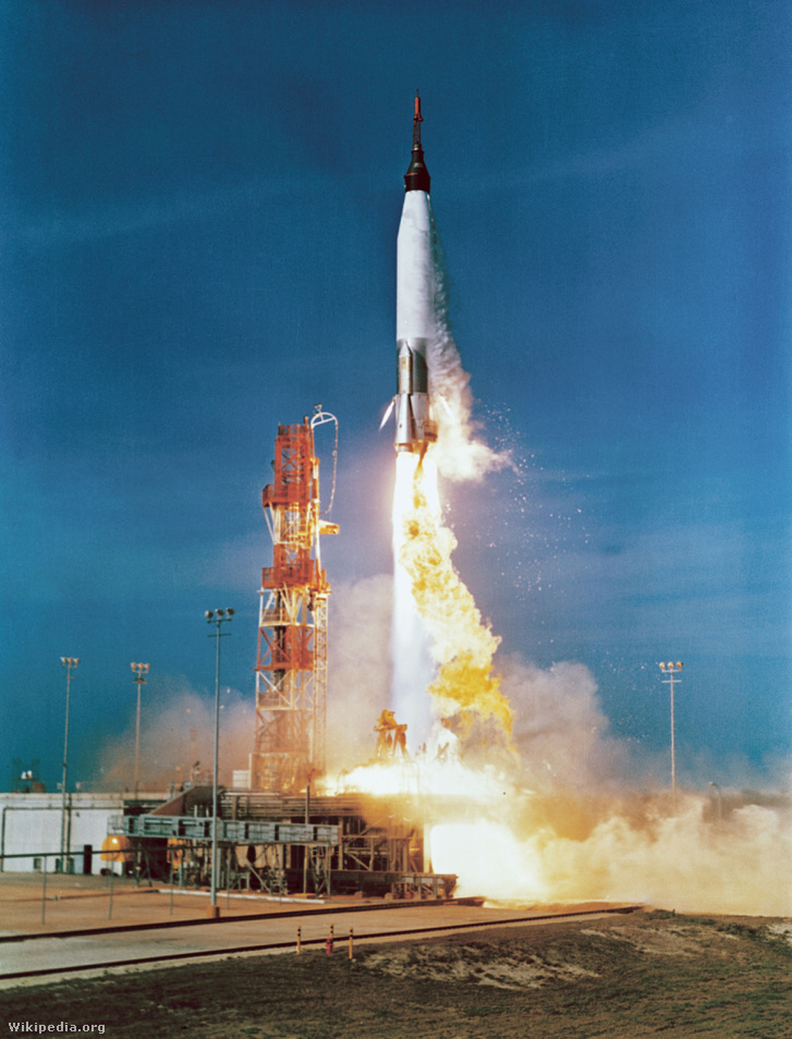 A Mercury-Atlas 2 felbocsájtása 1961 februárjában