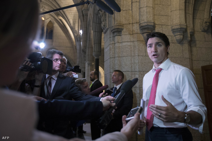 Justin Trudeau kanadai miniszterelnök