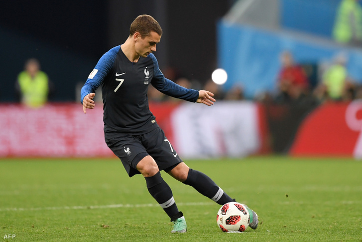 Antoine Griezmann a Franciaország-Belgium mérkőzésen