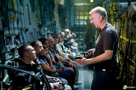 James Cameron az Avatar forgatásán