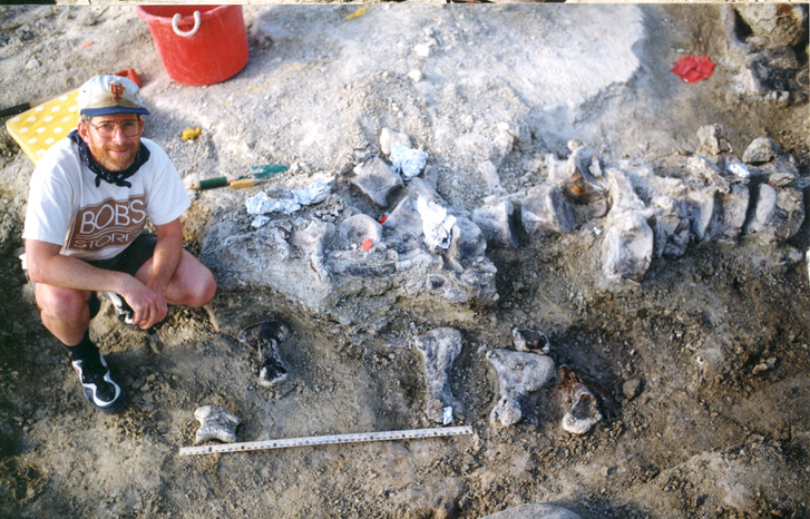 A lábcsontokat 1998-ban fedezték fel a Kansasi Egyetem kutatói
