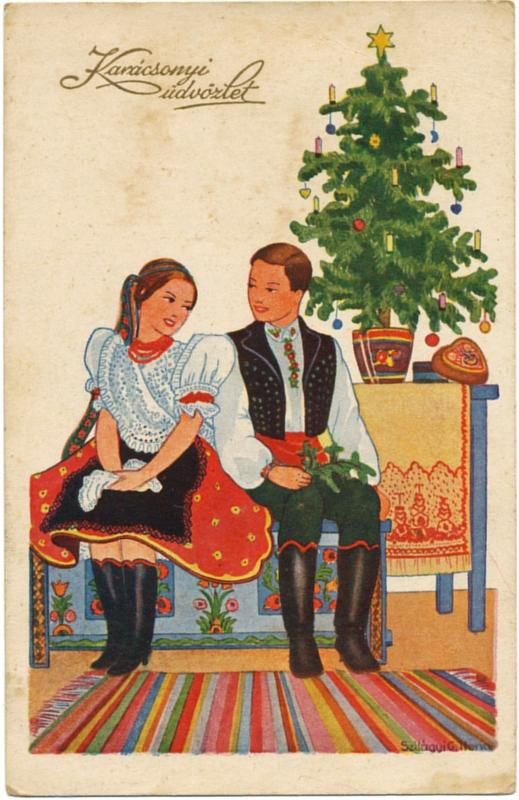 Csodaszép antik magyar képeslapok karácsonyra - Mindenki örült, ha ilyet  kapott - Karácsony | Femina