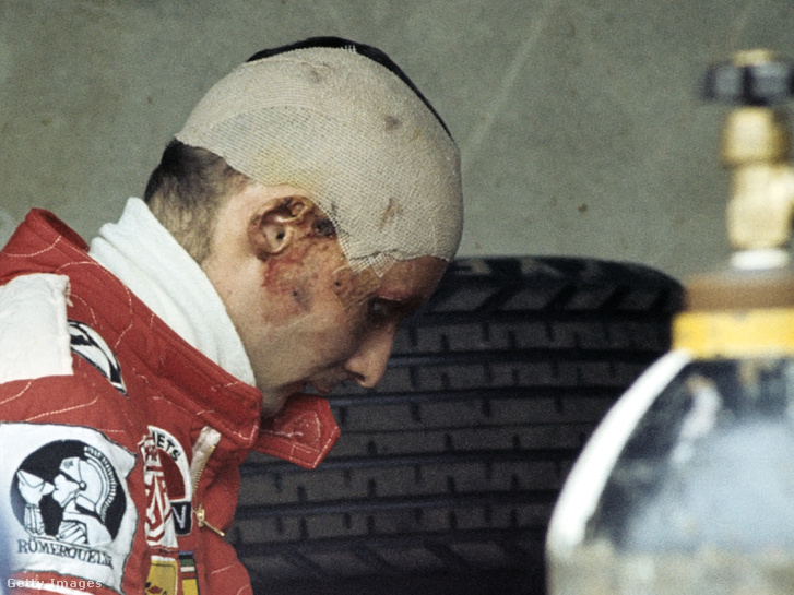 Niki Lauda Monzában 1976. szeptember 12-én