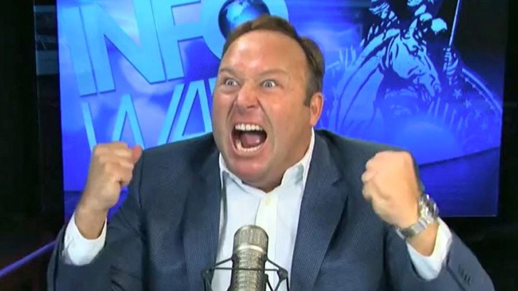 Alex Jones az Infowars-ban