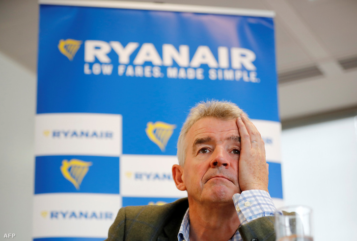 Michael O'Leary, a Ryanair vezérigazgatója