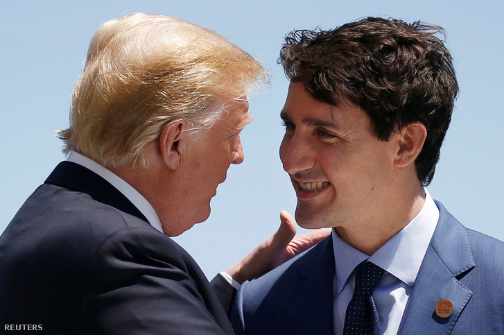 Donald Trump és Justin Trudeau