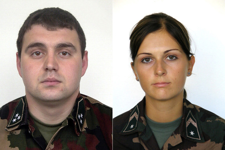 Dálnoki András és Róth Orsolya (Fotó: honvedelem.hu)