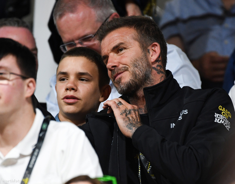 David Beckham második fiával Sydney-ben töltötte az elmúlt napokat.