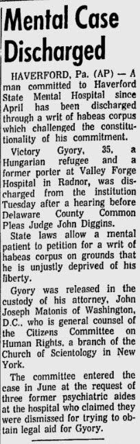 Gettysburg Times szeptember 3-i cikke