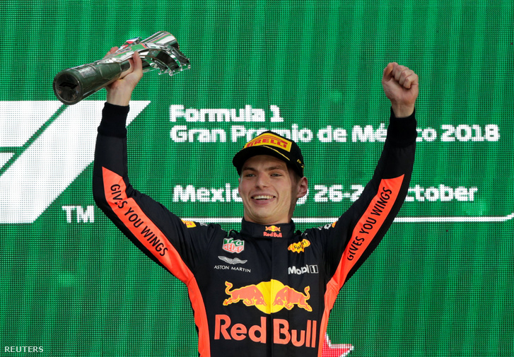 Max Verstappen a Mexikói Nagydíj után