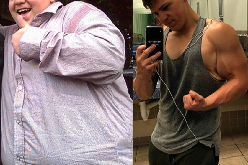 John David Glaude kövérkés kamasz volt. Húszévesen kezdett fogyókúrába egy televíziós műsor hatására. Azóta leadott több mint 80 kilót, és visszanyerte az életkedvét.