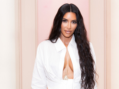Kim Kardashian totál beállva ment hozzá az első férjéhez