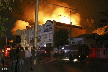 2007-ben is fellángolt a harc a lázadók és az orosz különleges alakulatok közt