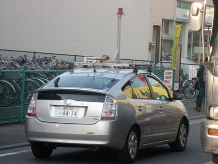 Google-Prius Japánban
