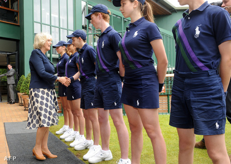 Camilla képviselte a királyi családot Wimbledonban