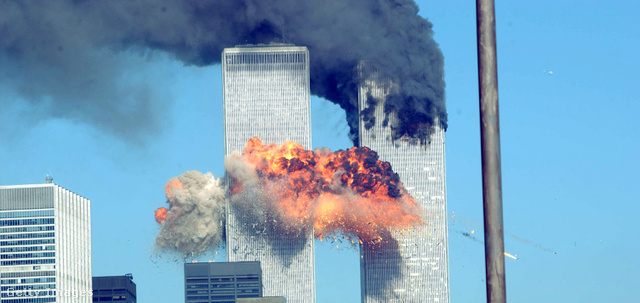 A WTC második tornyába 9:03-kor csapódott be az eltérített repülő