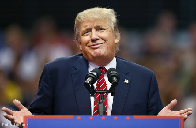 Donald Trump a 2015-ös dallasi kampányán