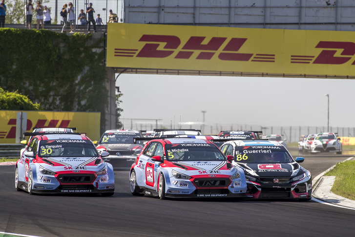 A WTCR-mezőny 2018-ban a Hungaroringen