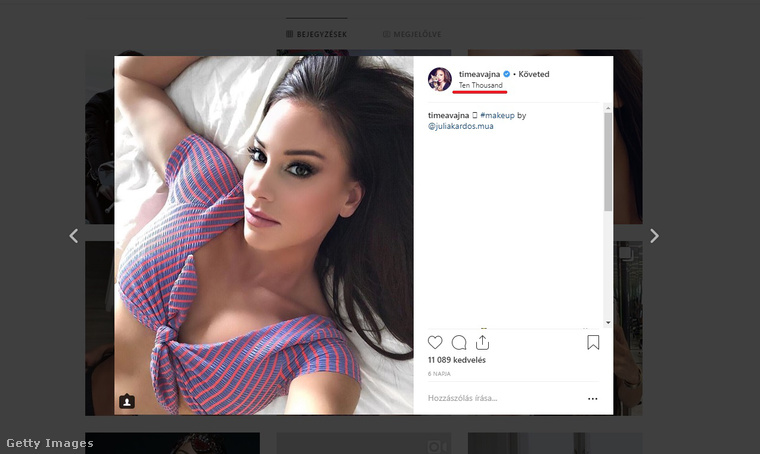 Vajna Tímea júliusban is, illetve az elmúlt időszakban is elég sokszor jelezte Instagramra kitett posztjaiban, hogy épp a Ten Thousand nevű helyen tartózkodik