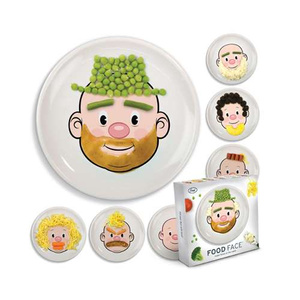 Móka az evés: a Mr. Food Face tányér