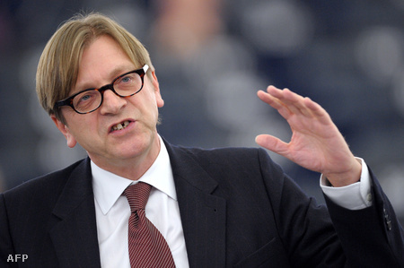 Guy Verhofstadt, az ALDE vezetője a 2011-es EU költségvetésről beszél