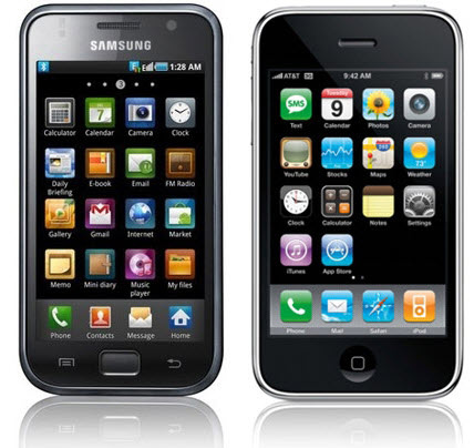 Samsung Galaxy S vs. iPhone 3G