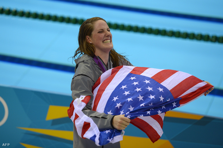 Missy Franklin 2012-ben a londoni olimpián