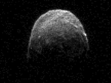 A 2005 YU55 kódjelű aszteroidáról készült kép