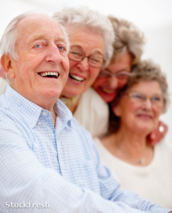 stockfresh 43723 group-of-smiling-older-people-together sizeM