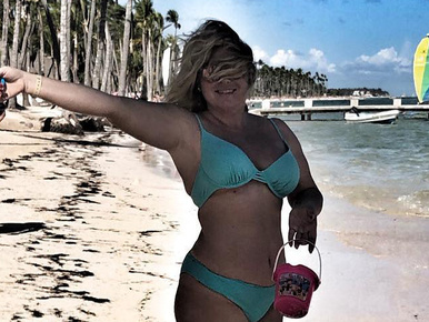Így néz ki Liptai Claudia bikiniben, a maga természetességében