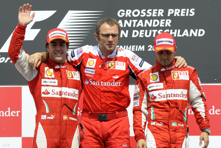 Domenicali Alonso és Massa között legkínosabb versenyén, a "Fernando gyorsabb nálad"-ról elhíresült Német Nagydíj után