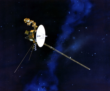 Fantáziarajz az egyik Voyagerről