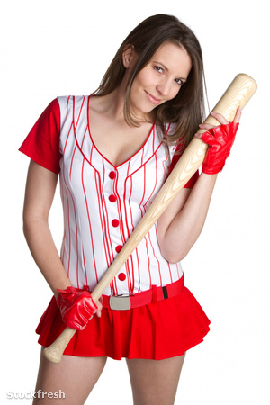 stockfresh 103039 sexy-baseball-girl sizeM