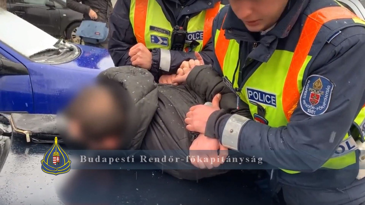 Drogdílereket fogtak el Budapesten 2019. január 28-án