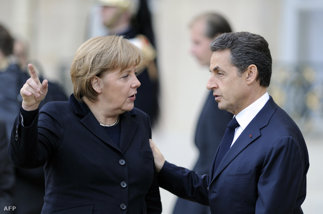 Angela Merkel és Nicolas Sarkozy