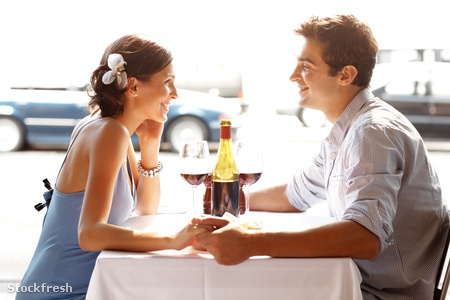 stockfresh 1176011 romantic-young-couple-sitting-at-a-restaurant