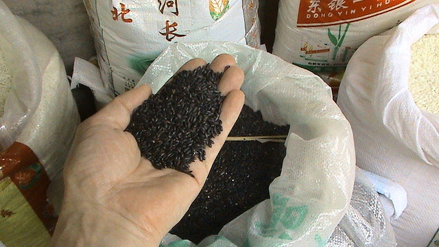 A fekete rizst elsősorban édességként eszik