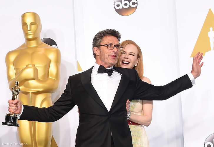 Pawel Pawlikowski és Nicole Kidman az Oscar-díjak átadási ünnepségén