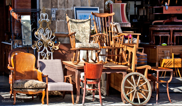 Vásárolj bútort régiségkereskedőknél vagy a piacon