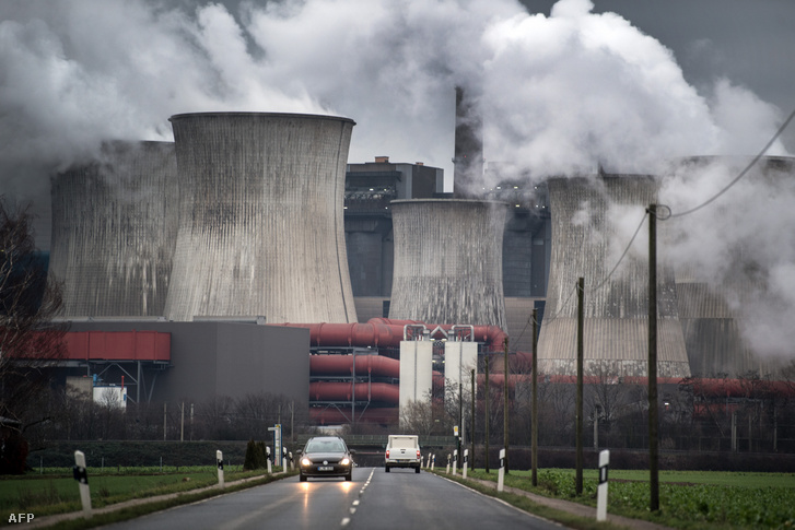 A niederausseni szénerőmű 2019. január 16-án