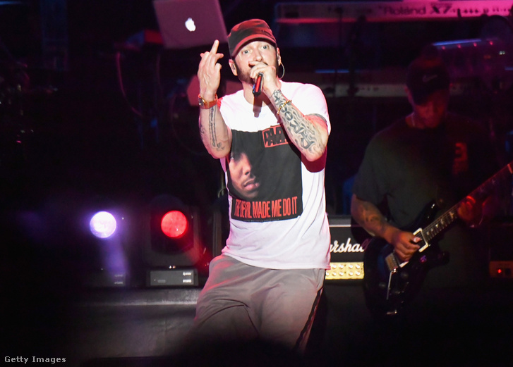 Eminem fellépése a Bonnaro fesztiválon
