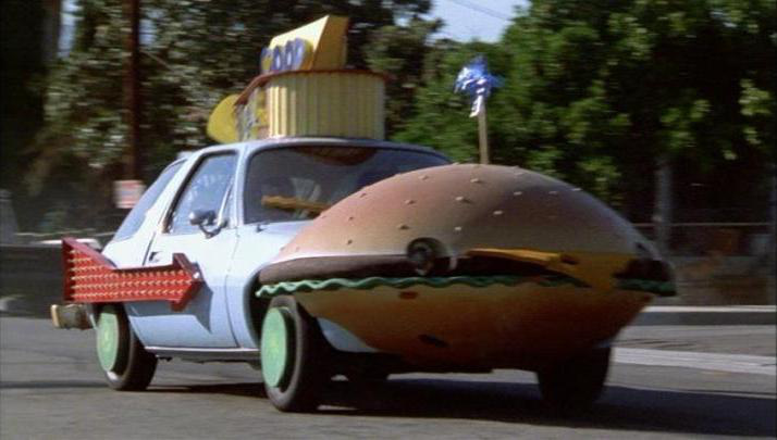 Az autó az 1997-es Hamm Burger című filmből
