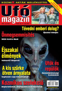 Az Ufó magazin 2016 novemberi számának címlapja