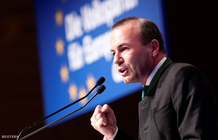 Manfred Weber speaking at CSU's Ash Wednesday event in Passau on 6 March 2019.