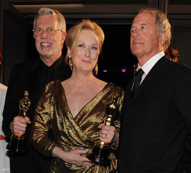 J. Roy Helland, Meryl Streep és a színésznő férje a vasárnap esti Oscar-gálán
