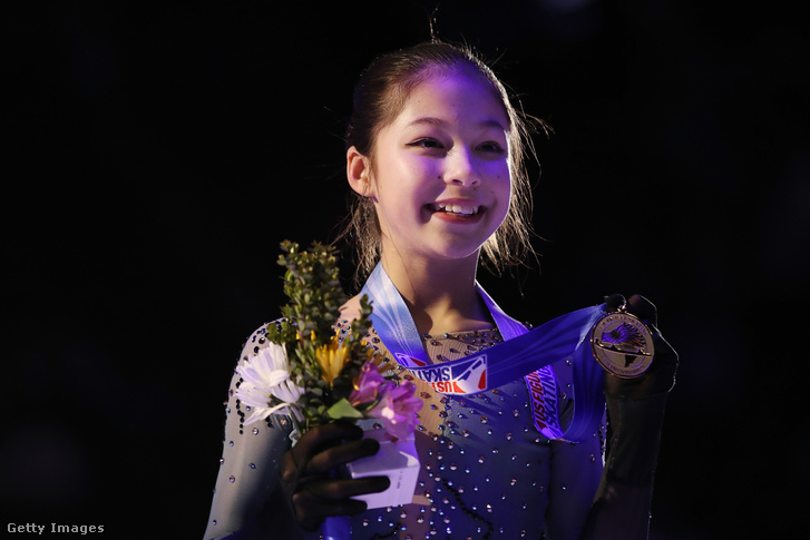 Alysa Liu 2019. január 25-én Detroitban lett aranyérmes a felnőttek között